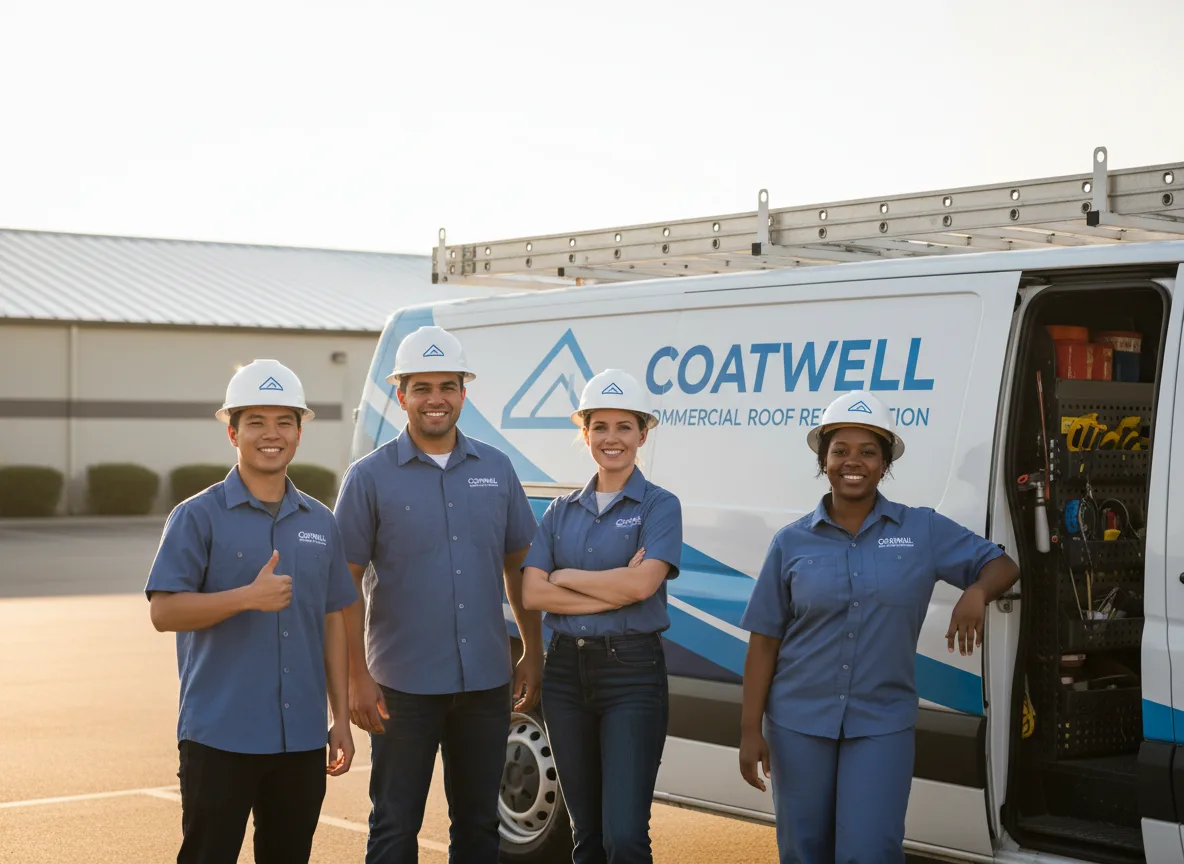 Commercial roof coating company in Davis Creek, CA